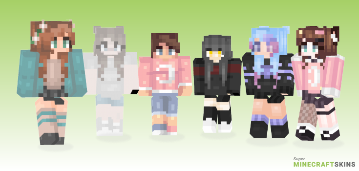 Molly Minecraft Skins - Best Free Minecraft skins for Girls and Boys