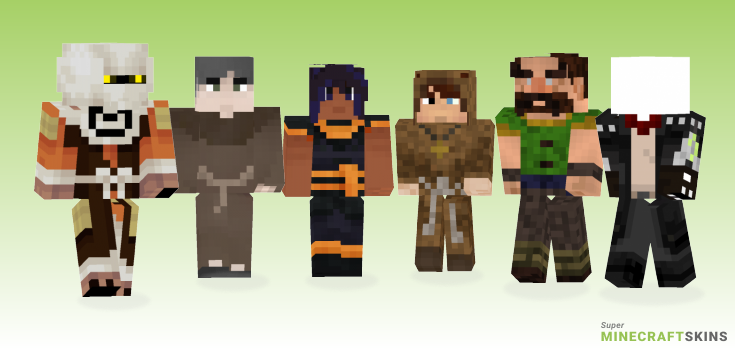 Monk Minecraft Skins - Best Free Minecraft skins for Girls and Boys