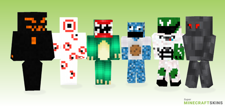 Monster Minecraft Skins - Best Free Minecraft skins for Girls and Boys