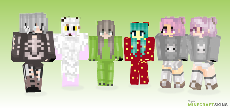 Monsters Minecraft Skins - Best Free Minecraft skins for Girls and Boys