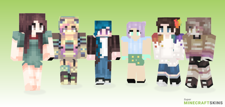 Month Minecraft Skins - Best Free Minecraft skins for Girls and Boys