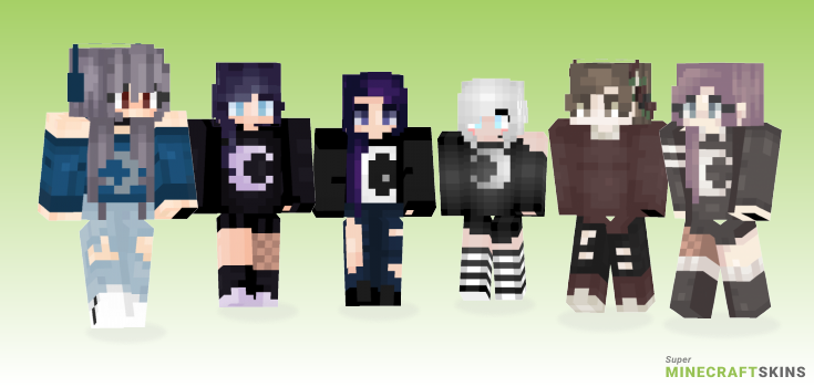 Moon child Minecraft Skins - Best Free Minecraft skins for Girls and Boys