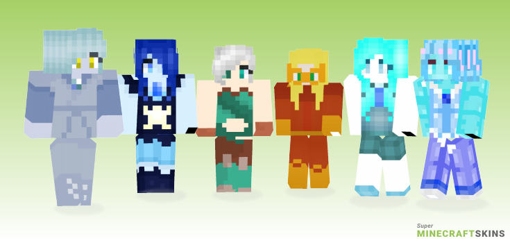 Moonstone Minecraft Skins - Best Free Minecraft skins for Girls and Boys
