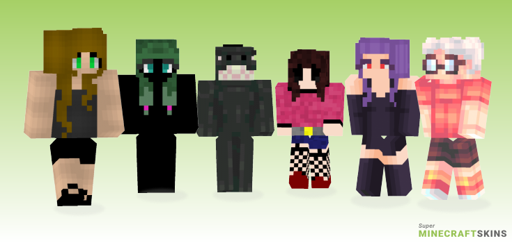 Mor Minecraft Skins - Best Free Minecraft skins for Girls and Boys