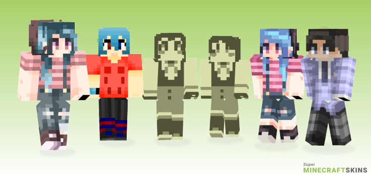 Mori Minecraft Skins - Best Free Minecraft skins for Girls and Boys