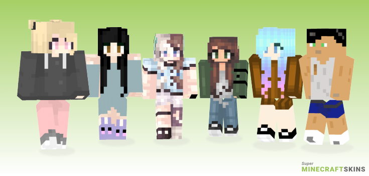 Morning Minecraft Skins - Best Free Minecraft skins for Girls and Boys