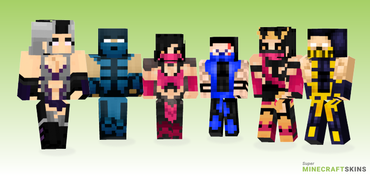 Mortal kombat Minecraft Skins - Best Free Minecraft skins for Girls and Boys