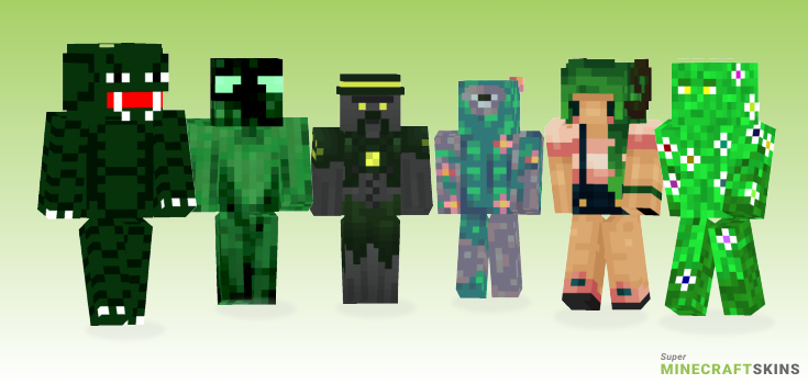 Mossy Minecraft Skins - Best Free Minecraft skins for Girls and Boys
