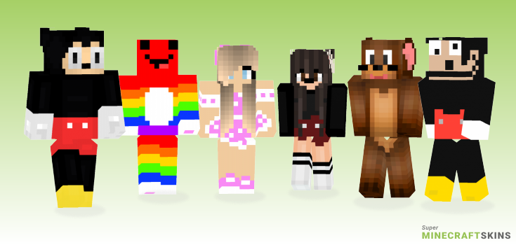 Mouse Minecraft Skins - Best Free Minecraft skins for Girls and Boys