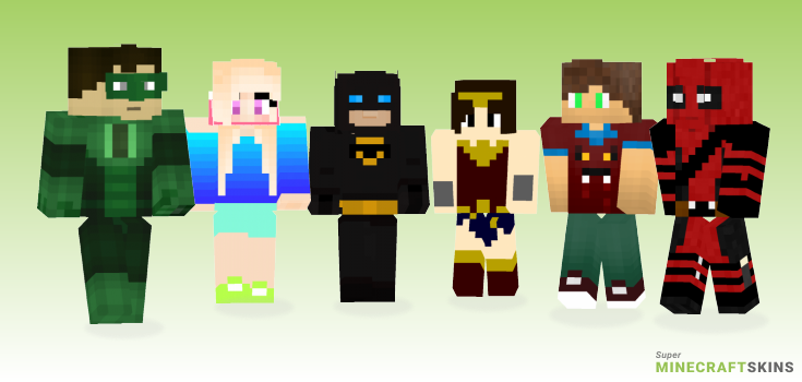 Movie Minecraft Skins - Best Free Minecraft skins for Girls and Boys