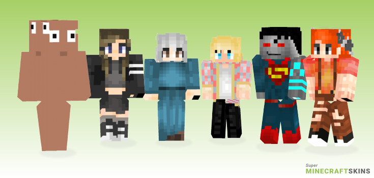 Moving Minecraft Skins - Best Free Minecraft skins for Girls and Boys