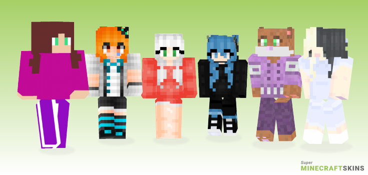 Mrs Minecraft Skins - Best Free Minecraft skins for Girls and Boys