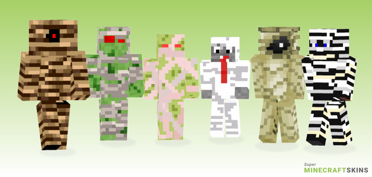 Mummy Minecraft Skins - Best Free Minecraft skins for Girls and Boys