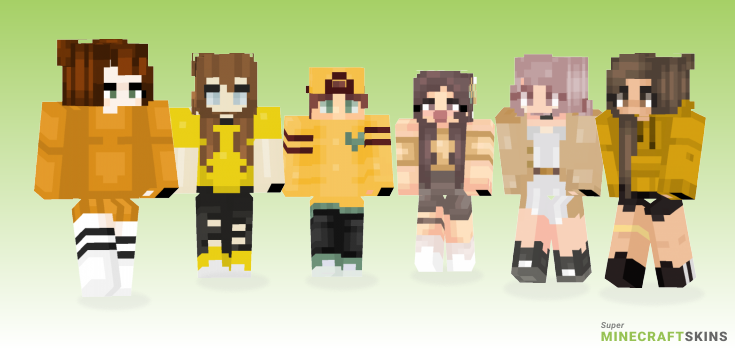 Mustard Minecraft Skins - Best Free Minecraft skins for Girls and Boys
