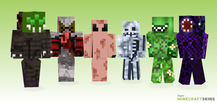 Mutated Minecraft Skins - Best Free Minecraft skins for Girls and Boys