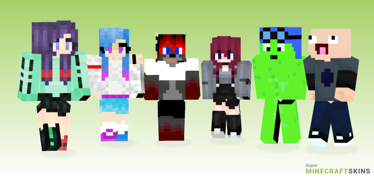 My 2nd Minecraft Skins - Best Free Minecraft skins for Girls and Boys