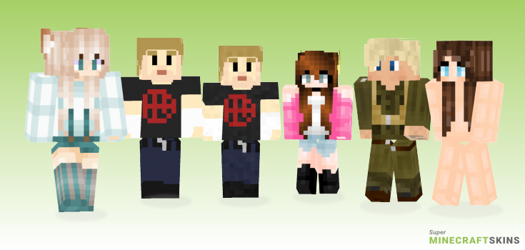 My avatar Minecraft Skins - Best Free Minecraft skins for Girls and Boys