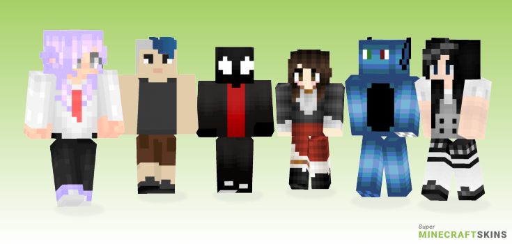 My character Minecraft Skins - Best Free Minecraft skins for Girls and Boys
