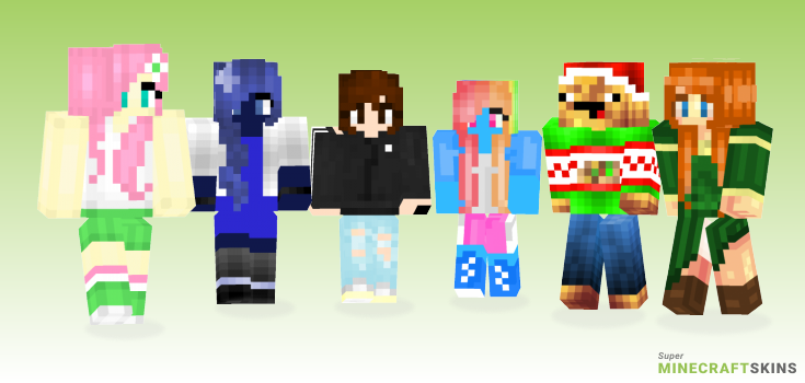 My cousin Minecraft Skins - Best Free Minecraft skins for Girls and Boys