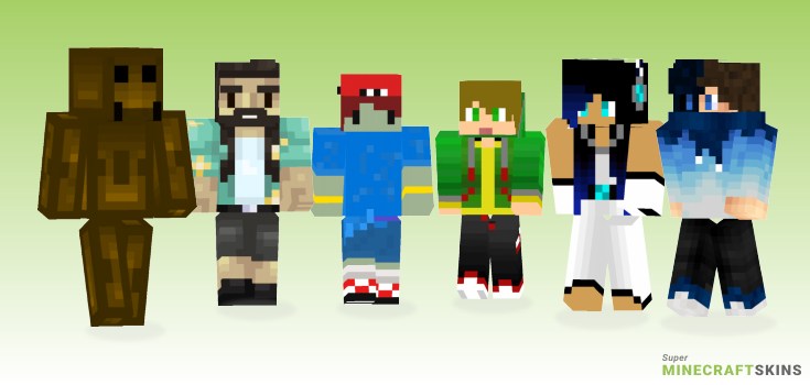 My official Minecraft Skins - Best Free Minecraft skins for Girls and Boys