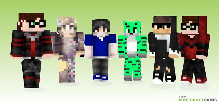 My pvp Minecraft Skins - Best Free Minecraft skins for Girls and Boys