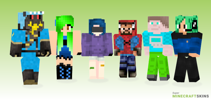 My second Minecraft Skins - Best Free Minecraft skins for Girls and Boys