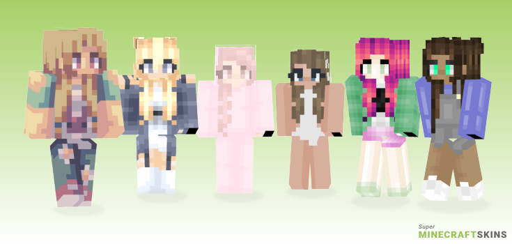 My shading Minecraft Skins - Best Free Minecraft skins for Girls and Boys