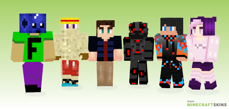 My very Minecraft Skins - Best Free Minecraft skins for Girls and Boys