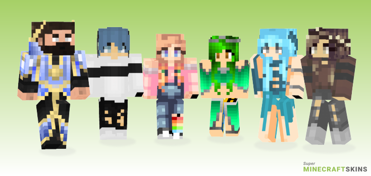 Mythical Minecraft Skins - Best Free Minecraft skins for Girls and Boys
