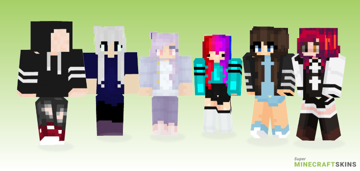 Names Minecraft Skins - Best Free Minecraft skins for Girls and Boys