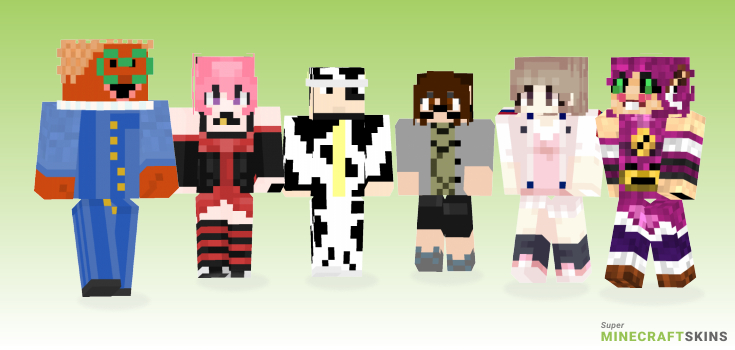 Nana Minecraft Skins - Best Free Minecraft skins for Girls and Boys