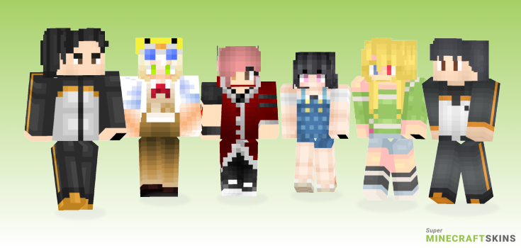 Natsuki Minecraft Skins - Best Free Minecraft skins for Girls and Boys