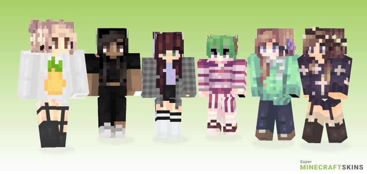 Natural Minecraft Skins - Best Free Minecraft skins for Girls and Boys