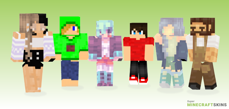 Neat Minecraft Skins - Best Free Minecraft skins for Girls and Boys
