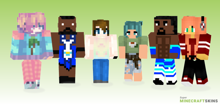 New day Minecraft Skins - Best Free Minecraft skins for Girls and Boys