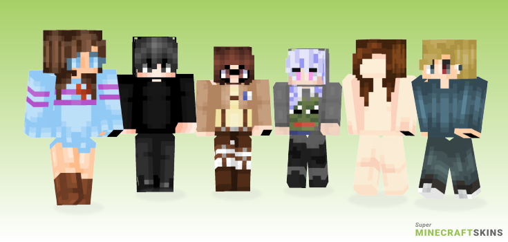 New hair Minecraft Skins - Best Free Minecraft skins for Girls and Boys