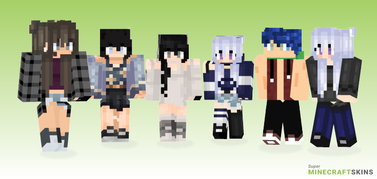 New outfit Minecraft Skins - Best Free Minecraft skins for Girls and Boys