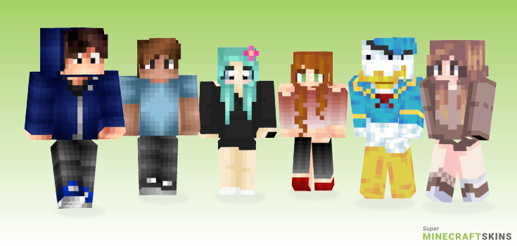 New shade Minecraft Skins - Best Free Minecraft skins for Girls and Boys