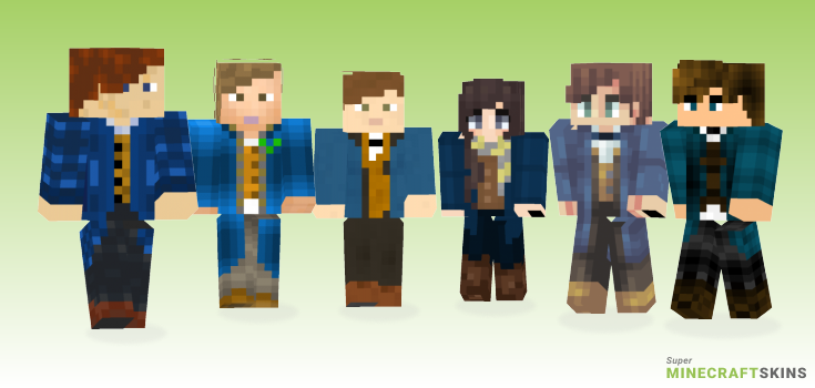 Newt scamander Minecraft Skins - Best Free Minecraft skins for Girls and Boys