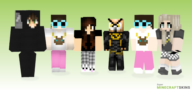 Night owl Minecraft Skins - Best Free Minecraft skins for Girls and Boys