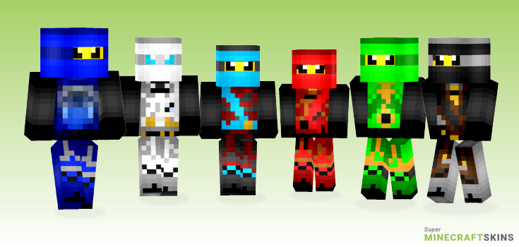 Ninjago fusion Minecraft Skins - Best Free Minecraft skins for Girls and Boys