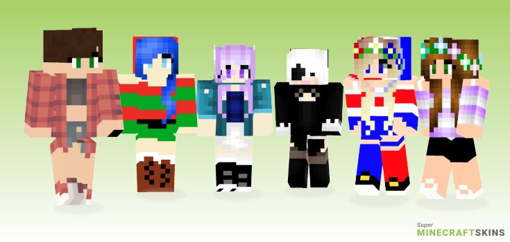 No2 Minecraft Skins - Best Free Minecraft skins for Girls and Boys
