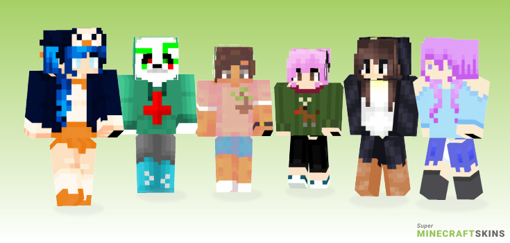 Noot Minecraft Skins - Best Free Minecraft skins for Girls and Boys
