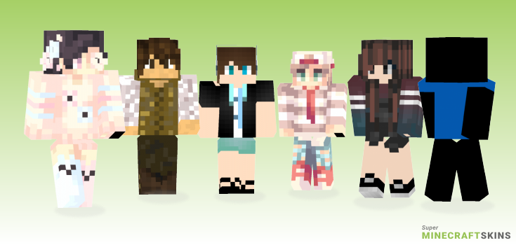 Nothing Minecraft Skins - Best Free Minecraft skins for Girls and Boys