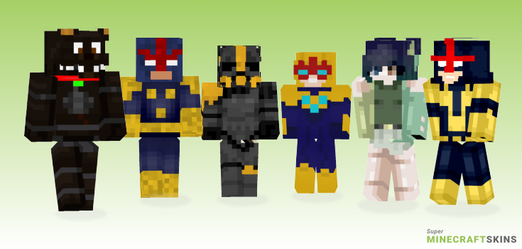 Nova Minecraft Skins - Best Free Minecraft skins for Girls and Boys