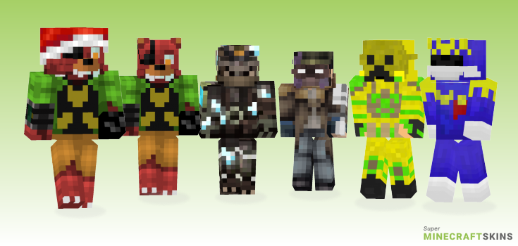 Nuclear Minecraft Skins - Best Free Minecraft skins for Girls and Boys