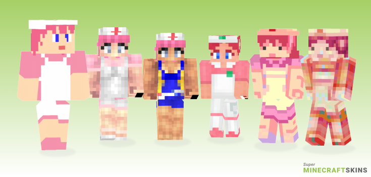 Nurse joy Minecraft Skins - Best Free Minecraft skins for Girls and Boys
