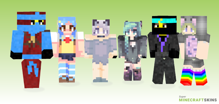 Nya Minecraft Skins - Best Free Minecraft skins for Girls and Boys