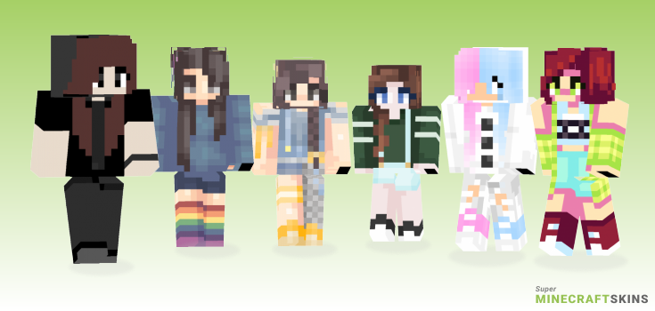 Obsessed Minecraft Skins - Best Free Minecraft skins for Girls and Boys