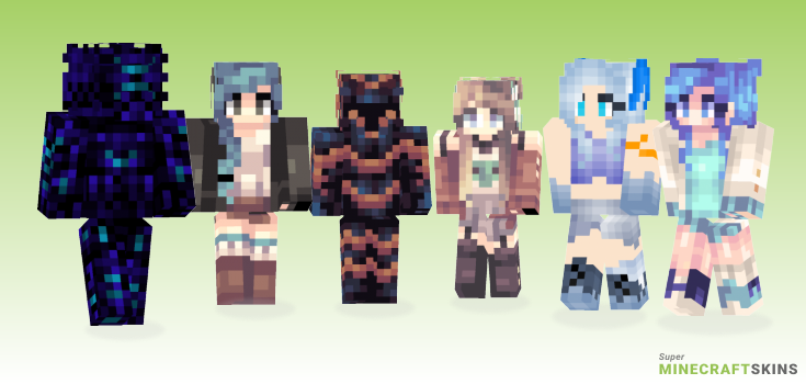 Oceanic Minecraft Skins - Best Free Minecraft skins for Girls and Boys
